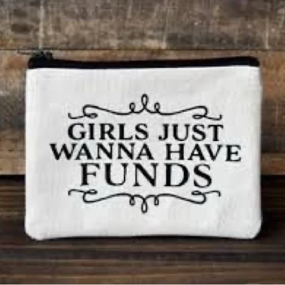 STELLA & DOT ~ Navy and White Striped Wristlet w/Red Trim Tan Strap and Interior - Picture 8 of 8